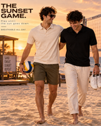 Pack of 2 Polo - (Black & Off White) - Deal