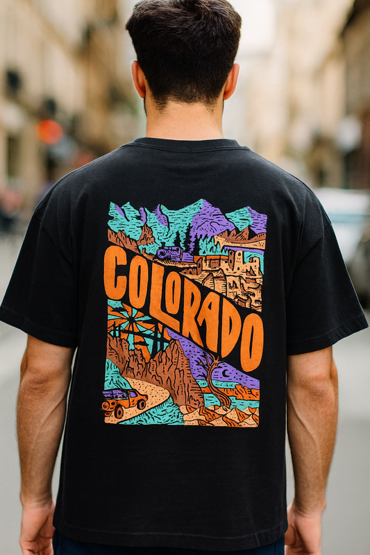 Crazybee Tshirt > Black Colorado