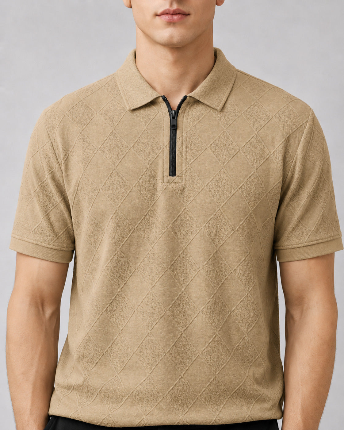 Crazybee _ Zipper Polo-