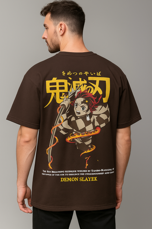 CrazyBee Cotton T-shirt <> Demon Slayer