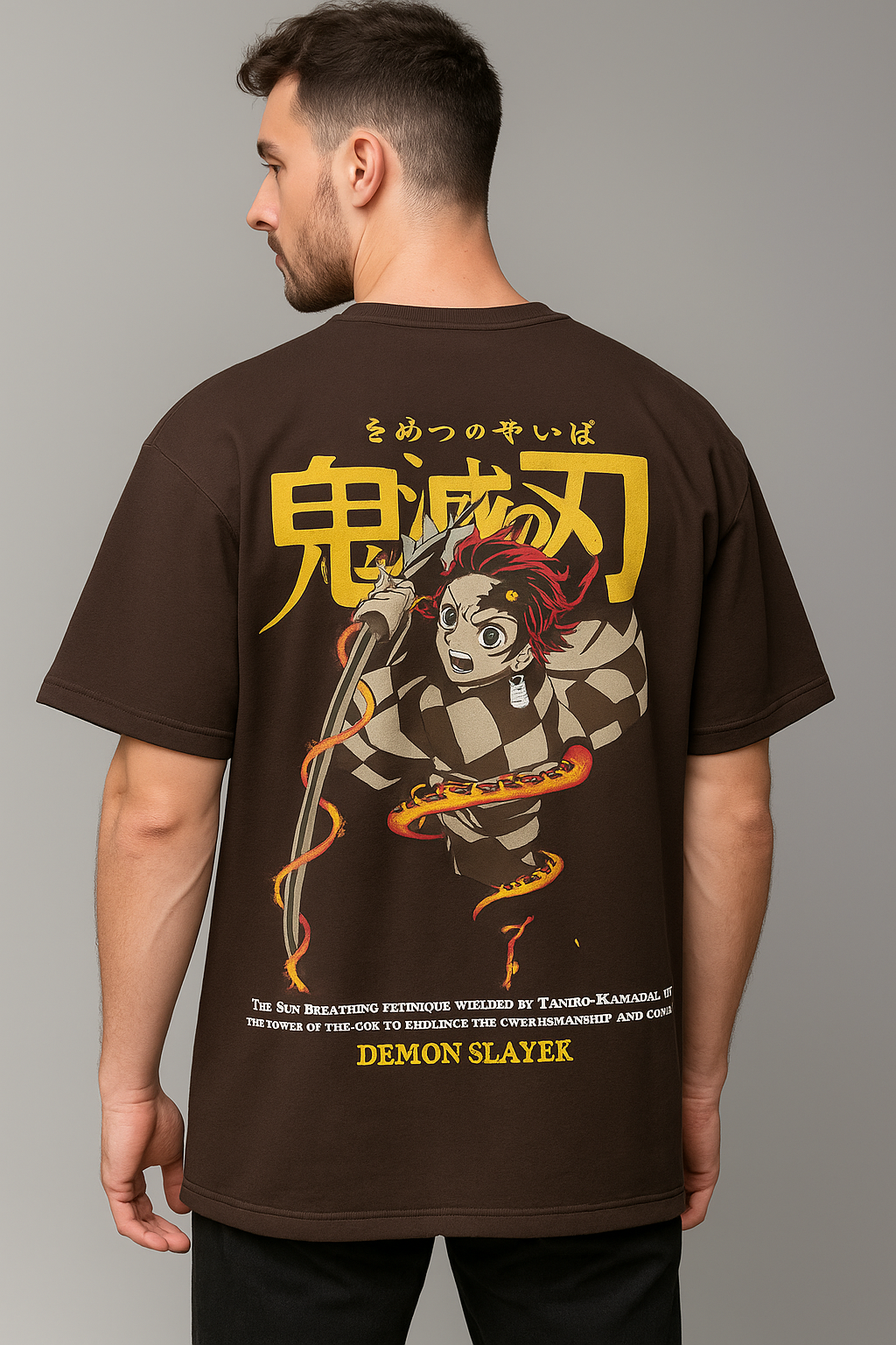 CrazyBee Cotton T-shirt <> Demon Slayer