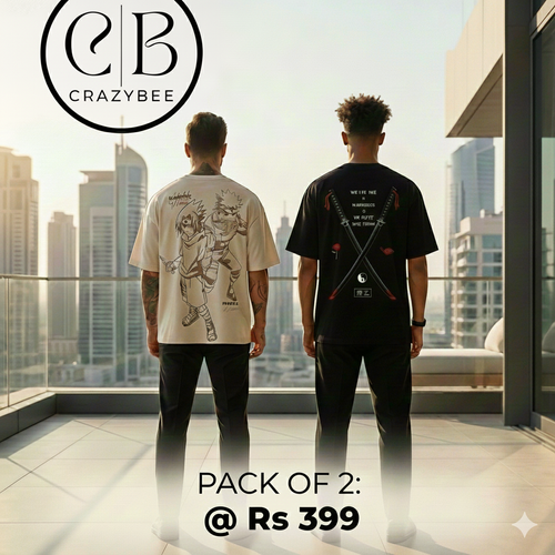 Pack of 2 t-shirts combo for men - MavinClub