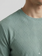 Crazybee <> Textured Diamond_ Sage Green