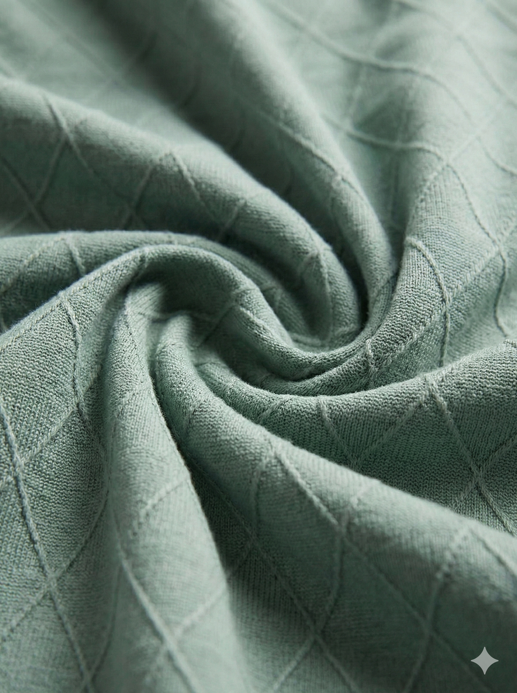 Crazybee <> Textured Diamond_ Sage Green