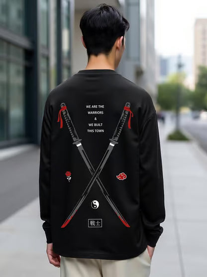 CrazyBee Back Print <> Warrior Sweatshirt