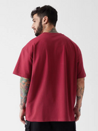 Crazybee<> Plain Maroon Tshirt