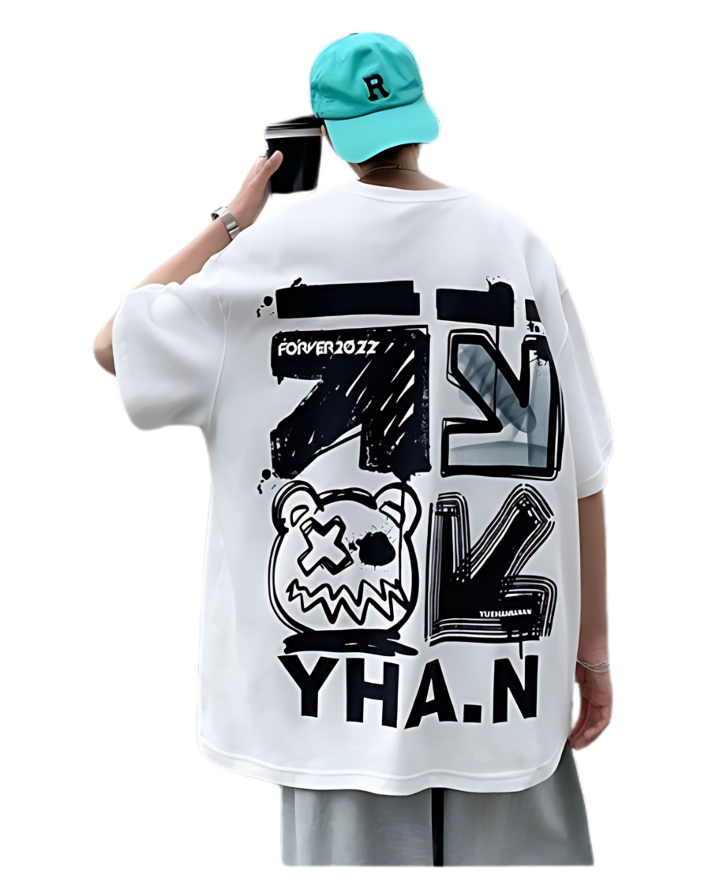Oversized Tshirt Yhan Back
