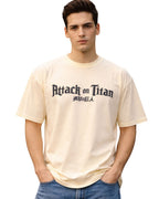 Pack of 2 Tshirt - ( Off_AttackOfTitan & Blk_Demon Slayer)-Deal