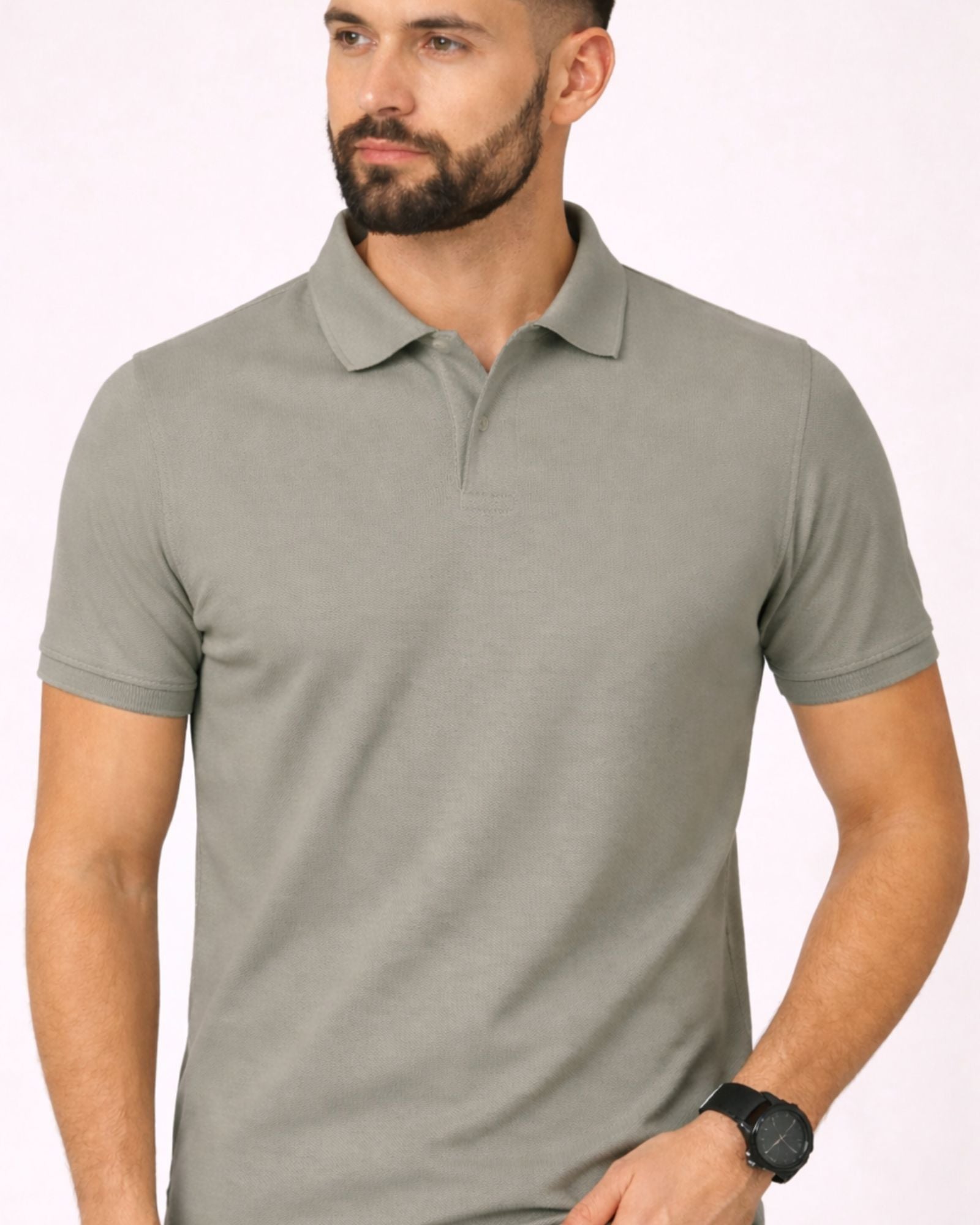 Pack Of 2 Polo <> Black & Grey