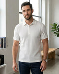 Men's White polo t-shirt - MavinClub Crazybee