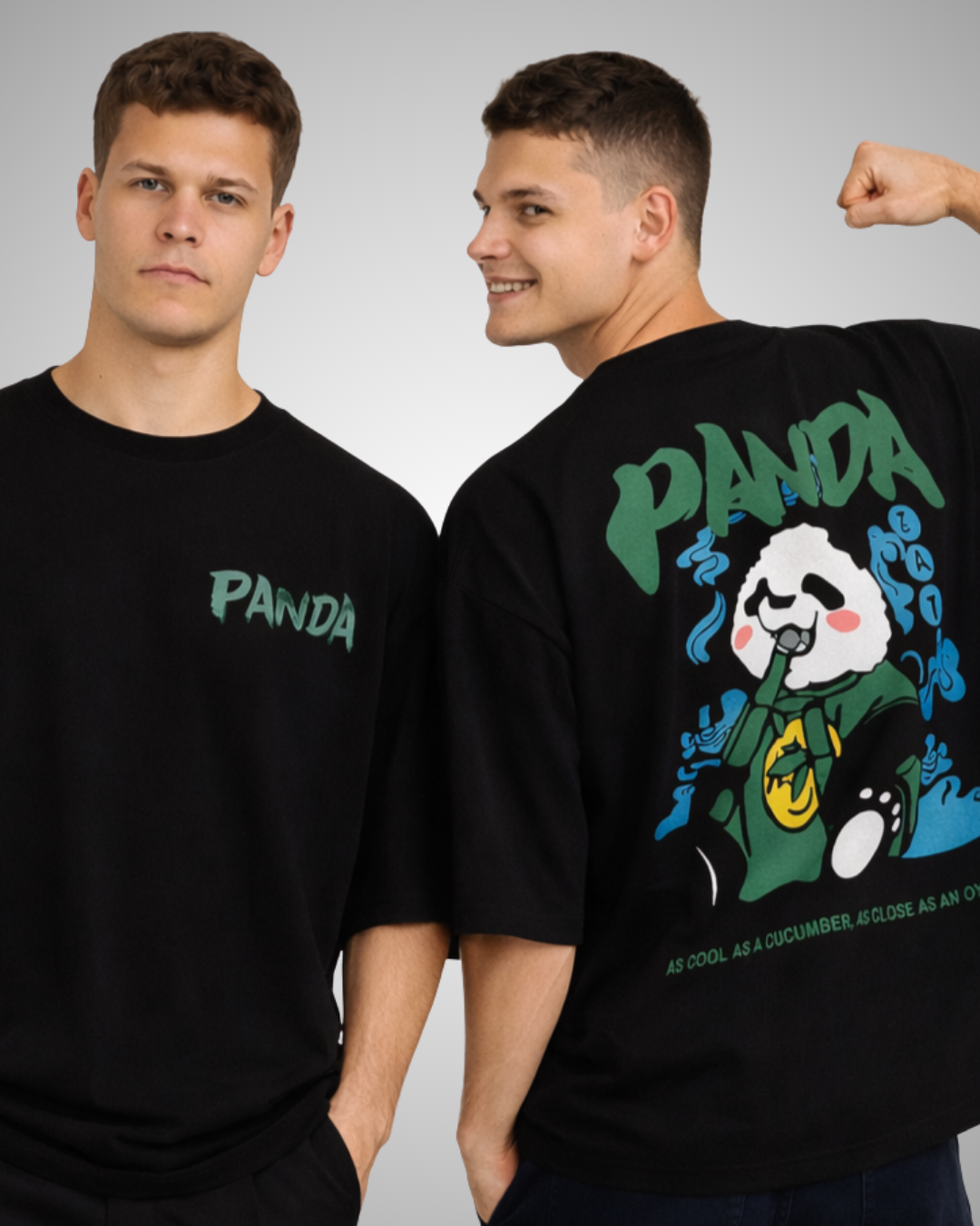 Crazybee <> Pack Of 2 Panda cool & Maroon Fearless