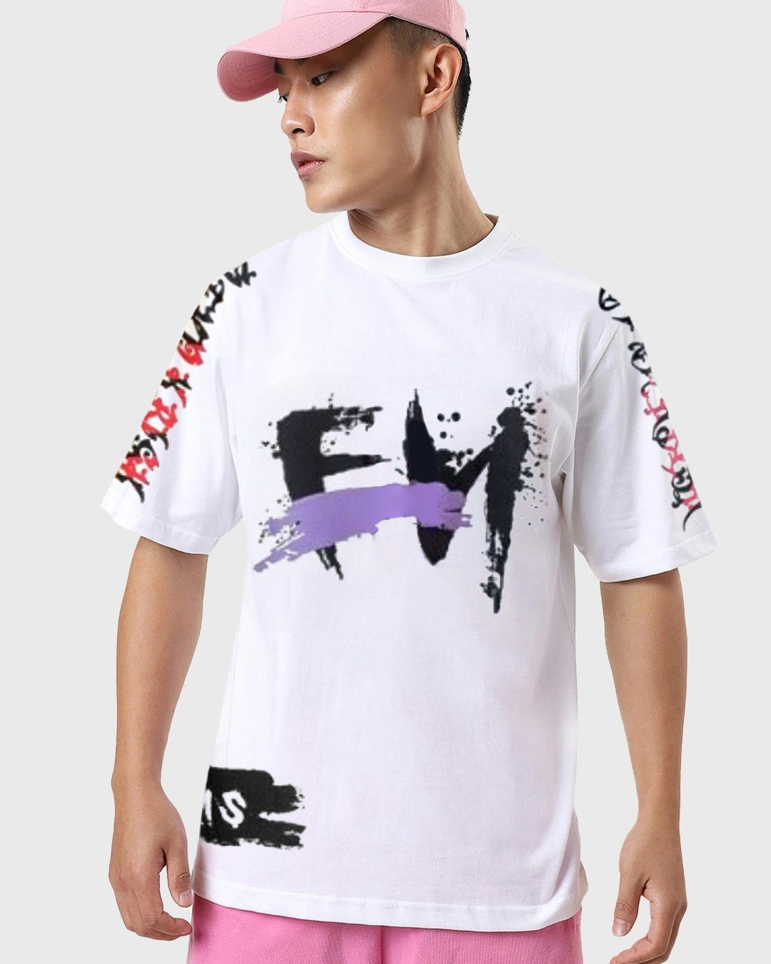 Best Oversize tshirt for men trendy back printed down shoulder baggy fit Mens branded trending off Shoulder best printed tees