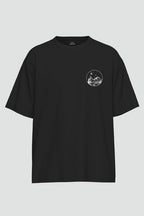Crazybee <> Black Backprint Tshirt - Lunar