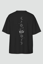 Crazybee <> Black Backprint Tshirt - Lunar