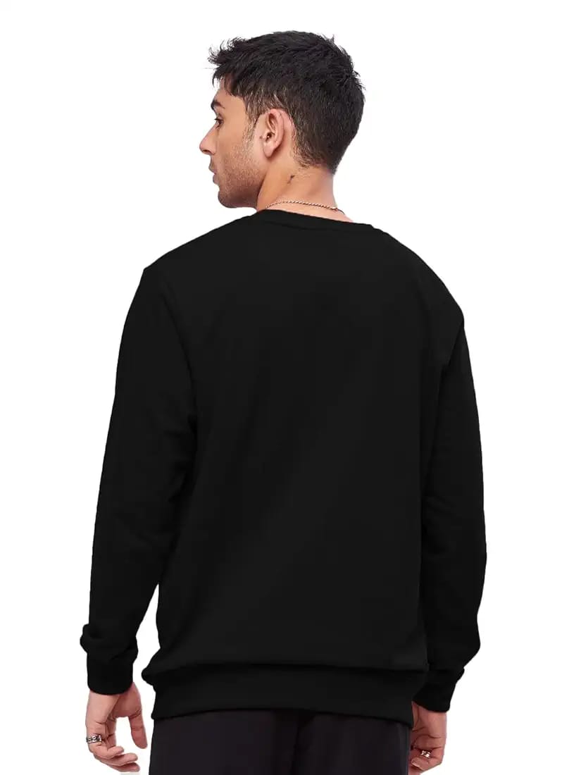 Crazybee  Fleece <> Black Sweatshirt