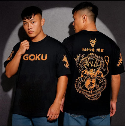 CrazyBee Premium T-shirt Black - GOKU