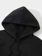 CRAZYBEE<> Plain Black hoodie