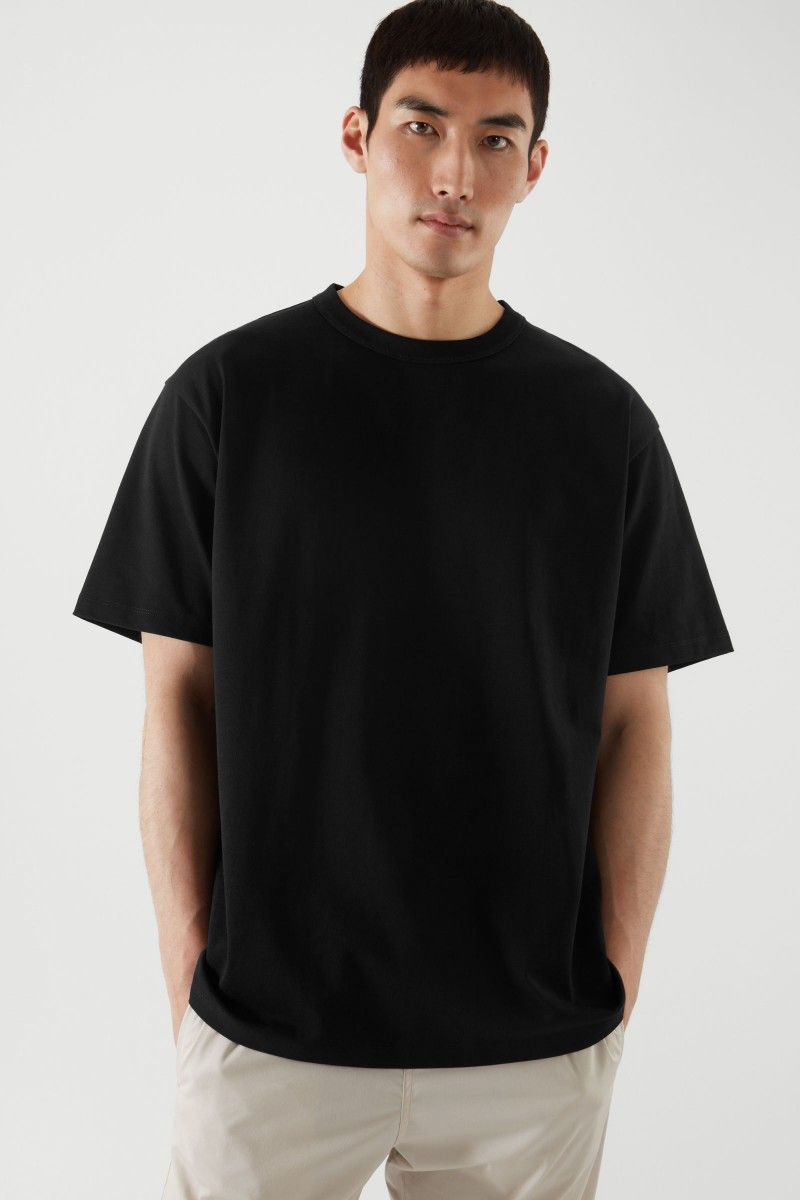 Pack of 3 Plain tees> (Green,Off-white, Black)