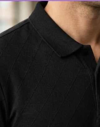 Crazybee <> Diamond Texture _ Polo Black