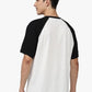 Oversized T shirt Stylish tshirt - Crazybee - BlackSleeveWhiteTshirt