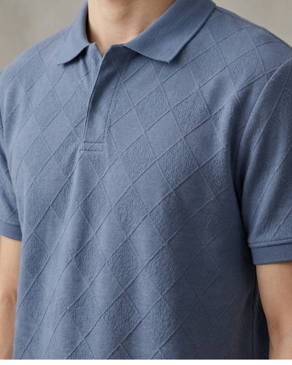 Crazybee<>Polo_DiamondBlue Polo