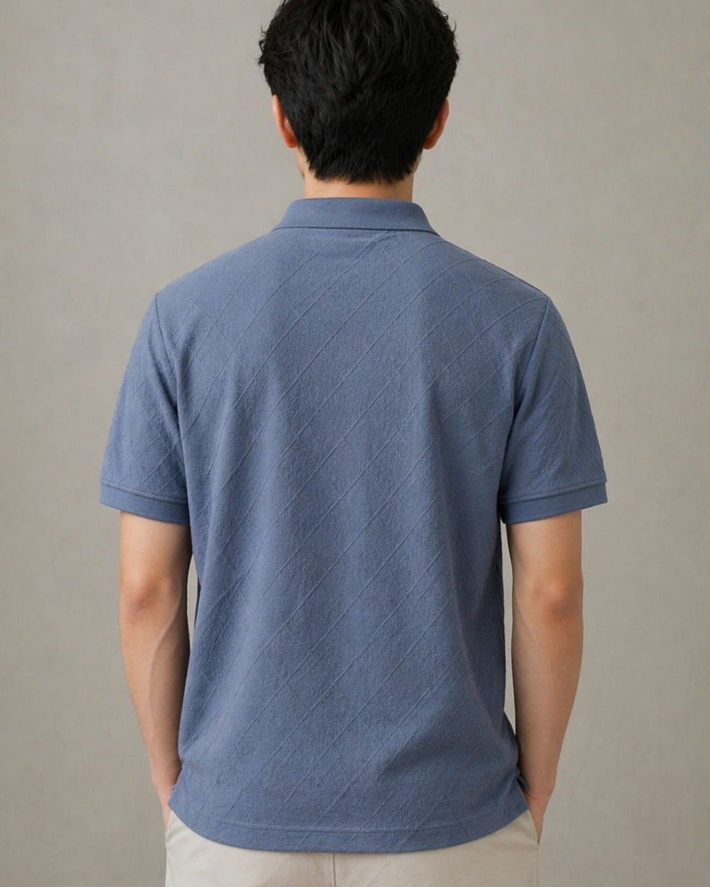 Crazybee<>Polo_DiamondBlue Polo