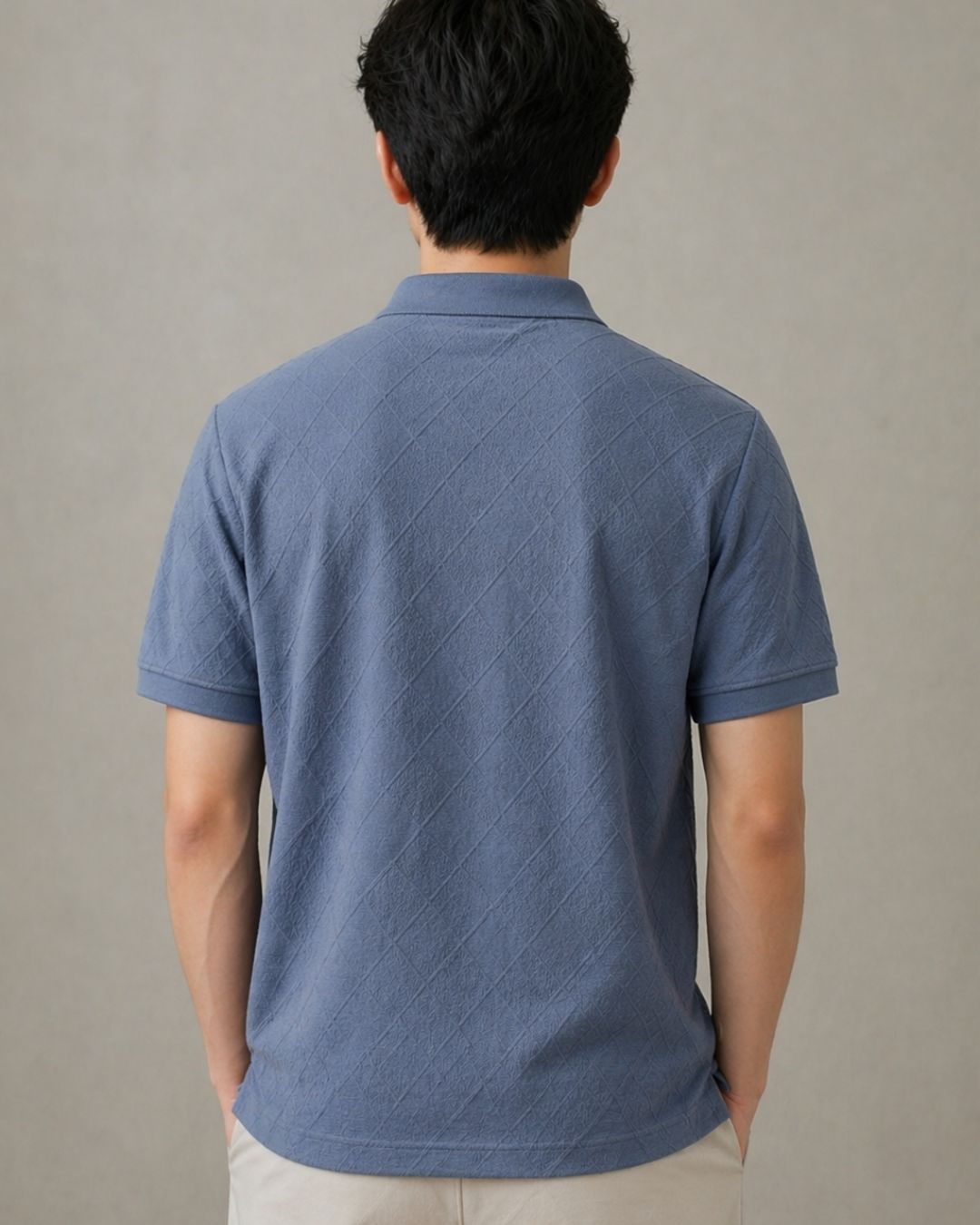 Crazybee<>Polo_DiamondBlue Polo