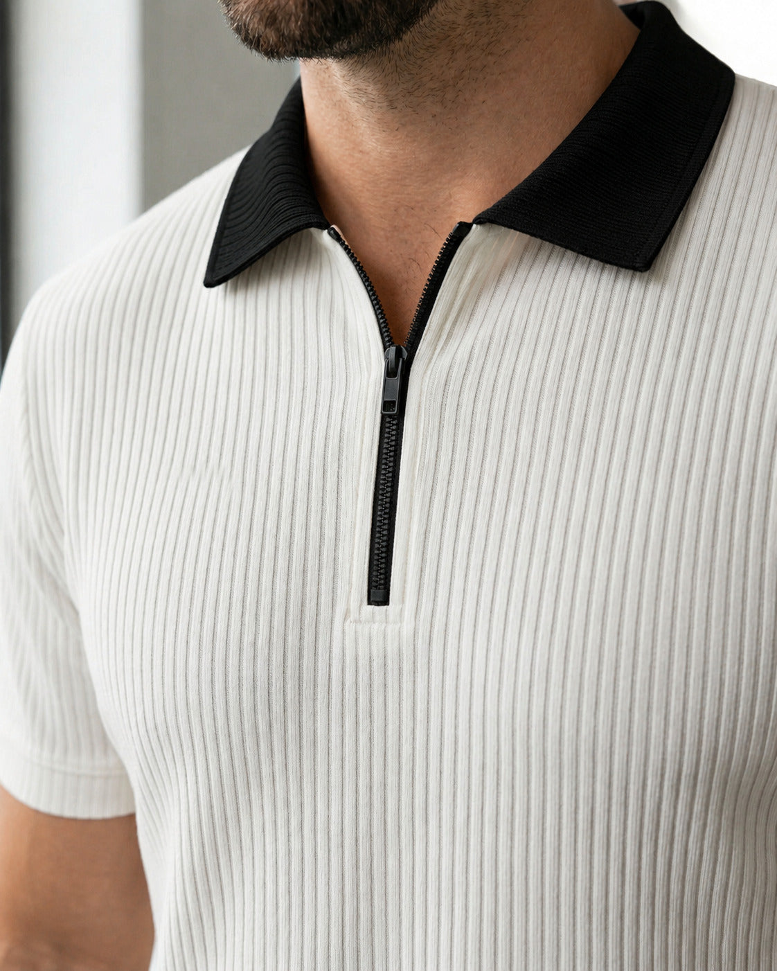 Crazybee _ Zipper Polo-