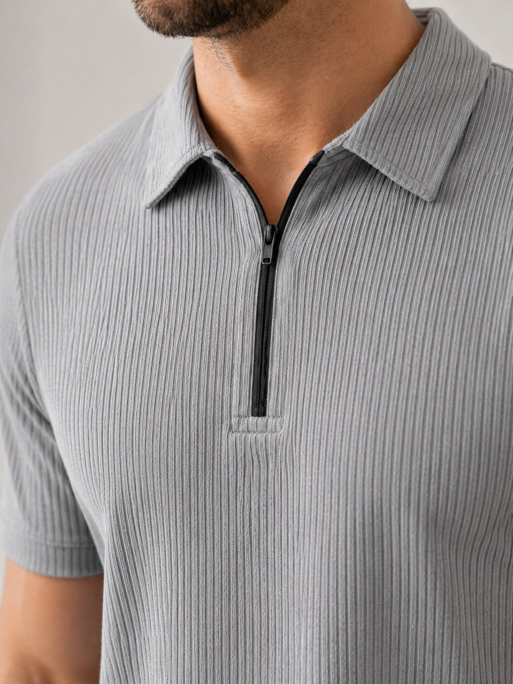 Crazybee _ Zipper Polo-