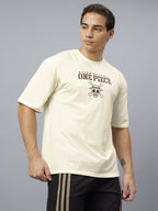 CRAZYBEE Anime Off-White Oversize T-shirt -ONE PIECE