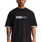 black oversized tshirt for men