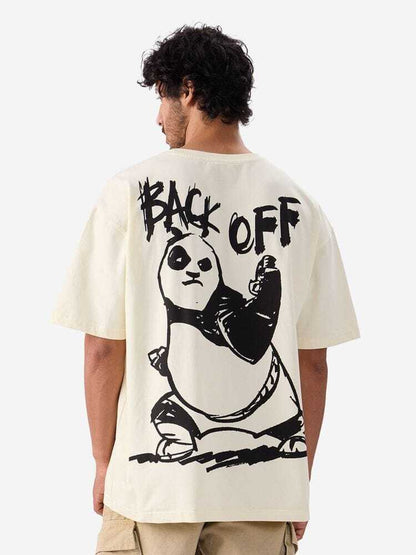 Crazybee Cotton Tshirt >  OFFWhite- KungFu Panda