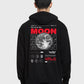 Oversized T shirt Mens Backprinted HOODIES - MOON NASA