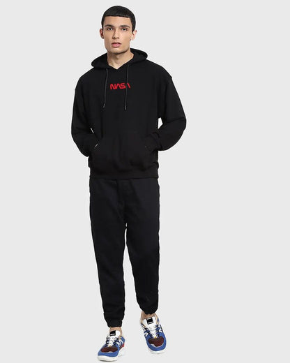 Mens Backprinted HOODIES - MOON NASA