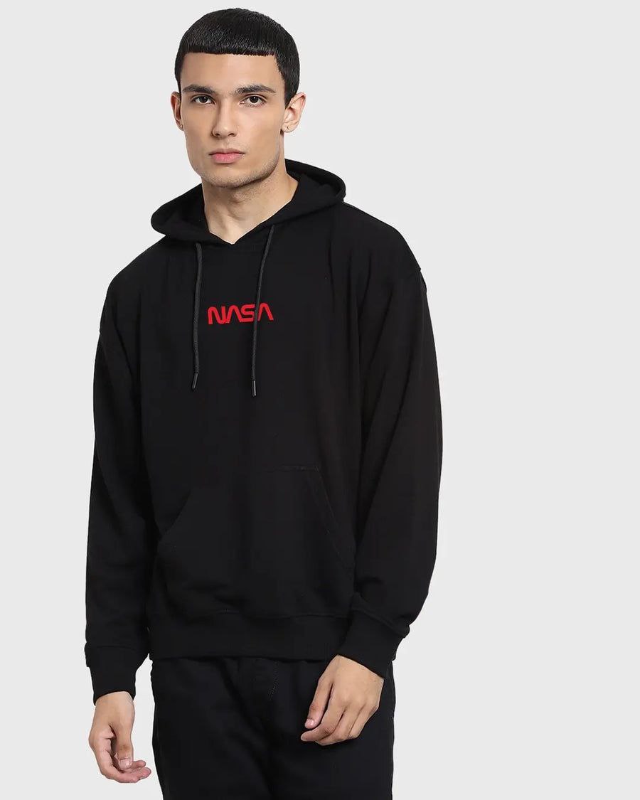 Mens Backprinted HOODIES - MOON NASA