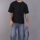 Oversize tshirt for Men Criss Cross Texture - Crazybee