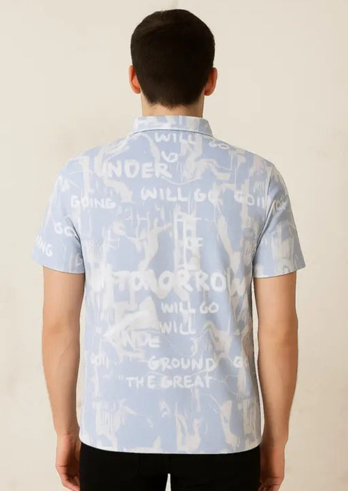 Men's Sky Blue, Blue, Navy polo t-shirt - MavinClub Crazybee