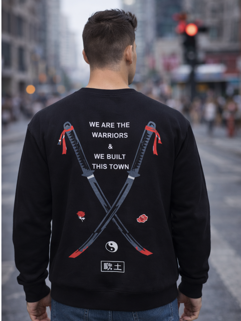 CRAZYBE  <> WARRIOR SWEATSHIRT