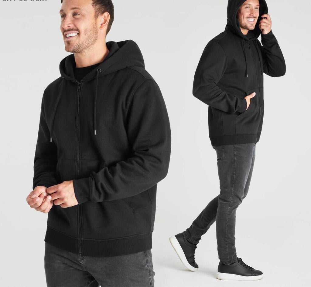 Crazybee <> Black Zipper Hoody