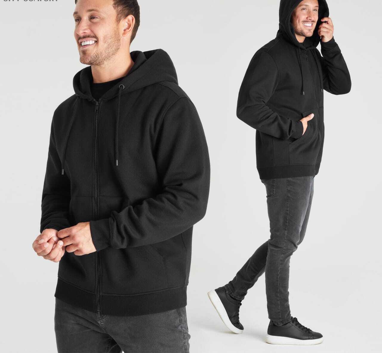 Crazybee <> Black Zipper Hoody